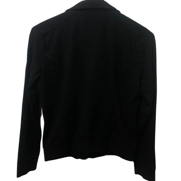 Ralph Lauren Jacket Women’s Black XS Biker Moto Style Zippered Pockets - Picture 2 of 8